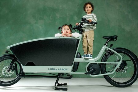 Urban Arrow Family elektrische bakfiets groen